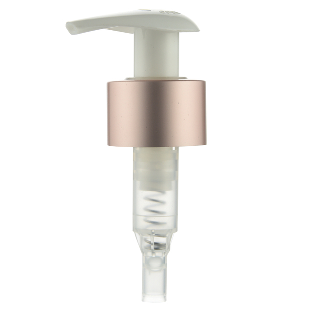 24/410面霜的透明铝 - 胶乳液泵